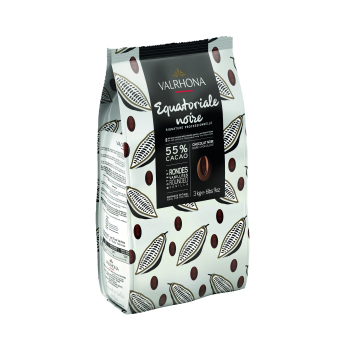 Valrhona dunkel - Equatoriale Noire 55% - 3 Kg