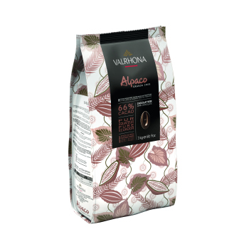 Valrhona dunkel - Alpaco 66% - Herkunft: Ecuador - 3 Kg