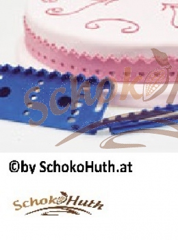 Preview: Fondant-Prägestempel Bordüre – Set, 3-teilig