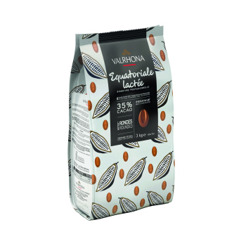 Valrhona Vollmilch - Equatoriale Lactée 35% - 3 Kg