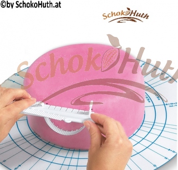 Preview: Fondant-Prägestempel Girlande – Set, 2-teilig