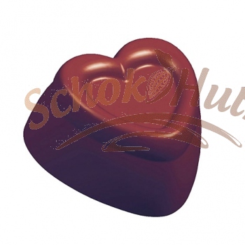 Chocolate mould "Heart" 11g - 21pc