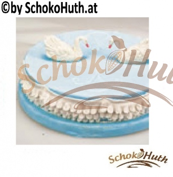 Preview: Fondant-Prägestempel Rüdschen / Volant– Set, 4-teilig