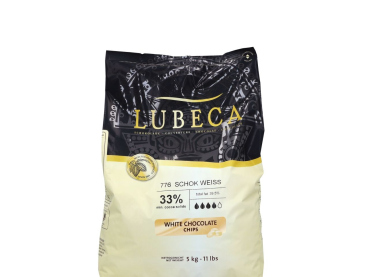 Lubeca Kuvertüre Weiss 33% - 5 kg