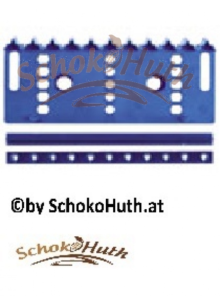 Fondant embossing stamp Border – Set, 3 parts