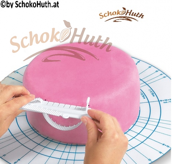 Fondant-Prägestempel Girlande – Set, 2-teilig