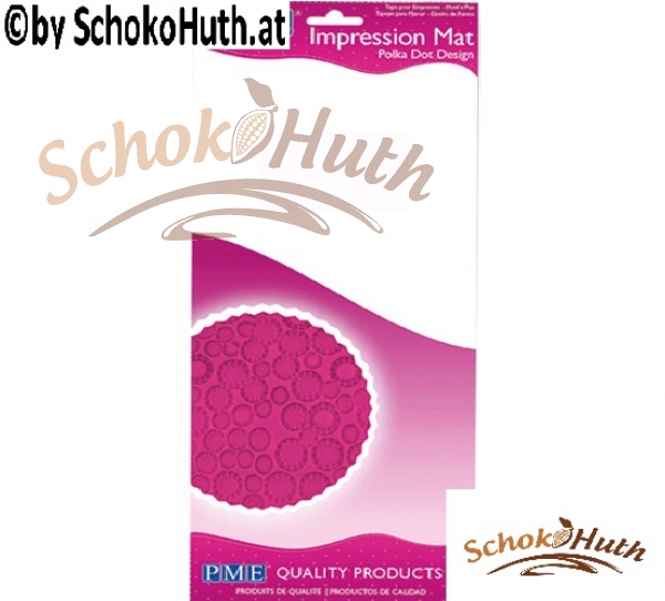 Impression Mat " Polka Dot Design" - small size