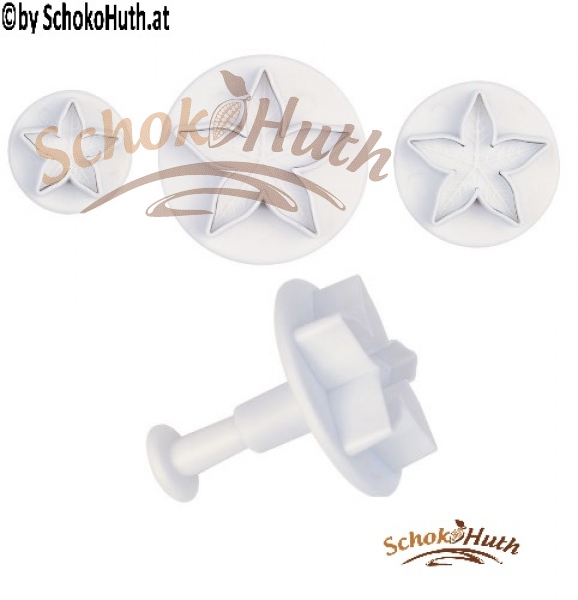 Professional cutter with ejector Starfruit – Set, 3 parts