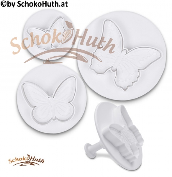 Professional cutter with ejector Butterflies – Set, 3 parts